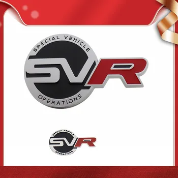 3D SVR Sports для Range Rover Sport Evoque Discovery 3 4 5 Капот автомобиля Крыло багажника Задний Капот рулевое колесо Эмблема Значок Наклейка