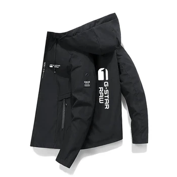 2023 Осенняя походная куртка, мужская спортивная куртка с высококачественным принтом, ветрозащитная модная повседневная брендовая спортивная куртка