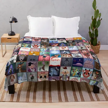 Плед Rudolph Squares Дизайнерские пледы Мягкое плюшевое Пледовое одеяло для дивана