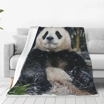 Одеяло для животных Fubao Panda Fu Bao, теплые уютные гипоаллергенные пледы для постельного белья, дивана